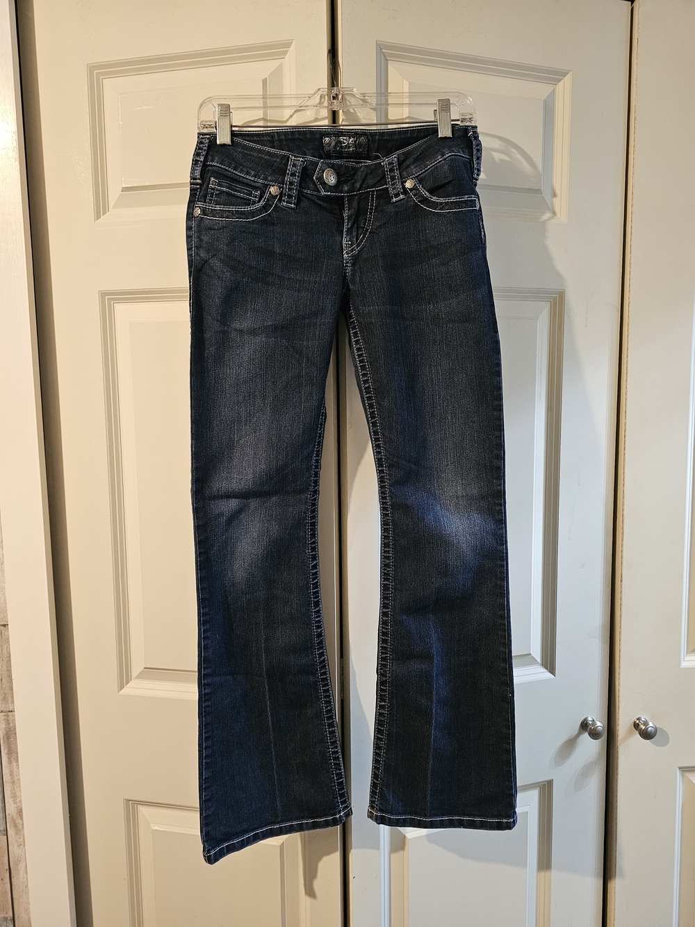 Silver Tuesday Jeans Dark Indigo Flare Bootcut 27/31